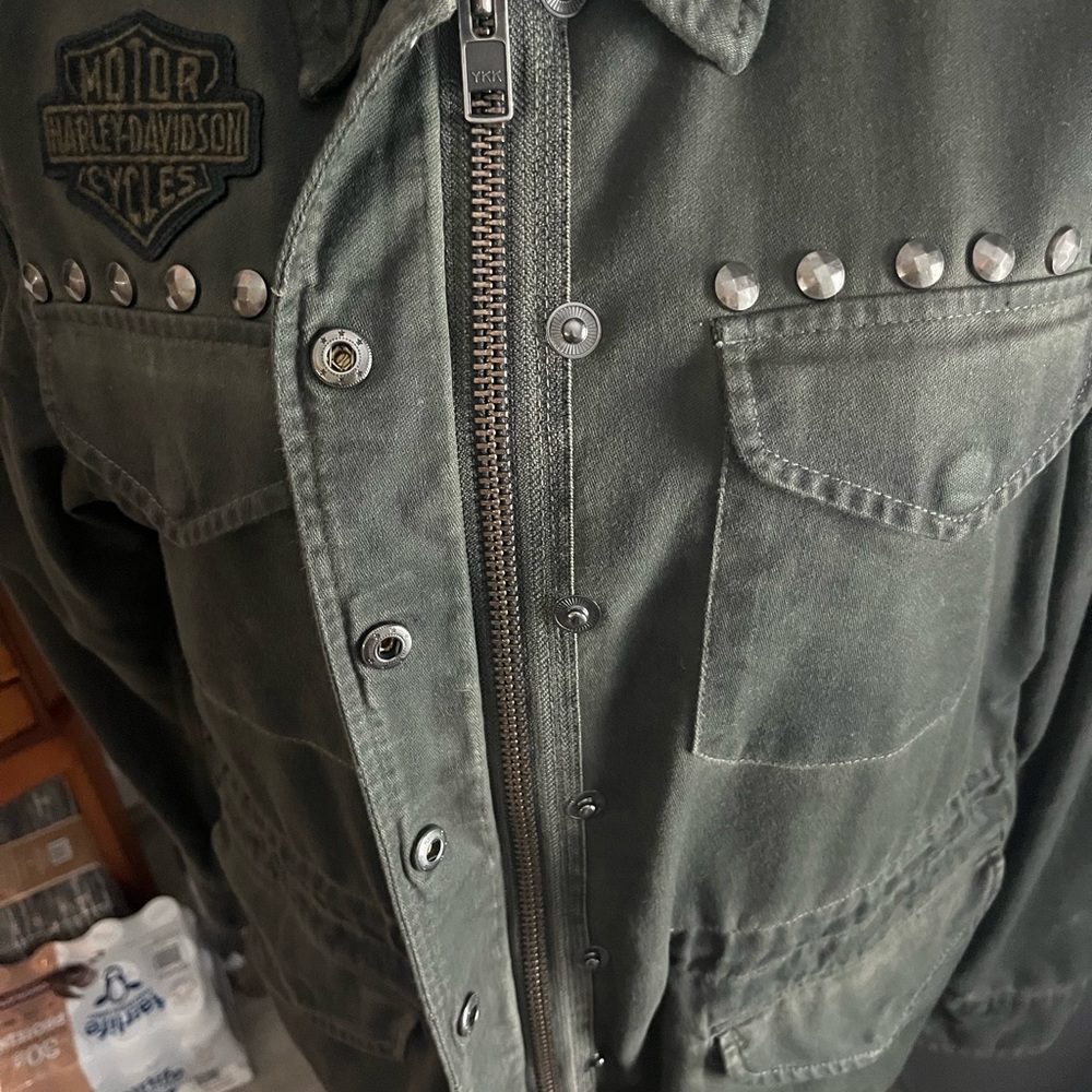 Women’s Harley Davidson, canvas jacket, size large
